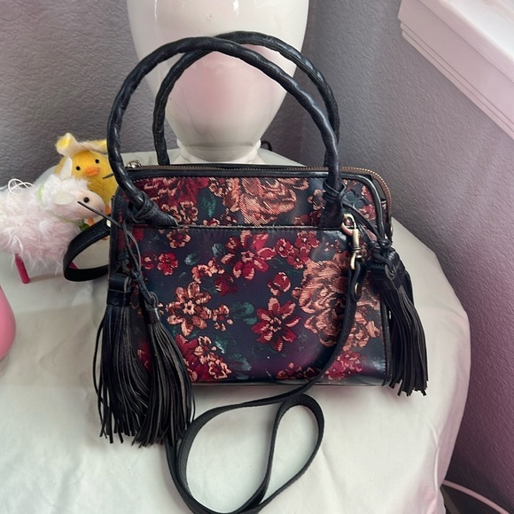 Patricia Nash Paris satchel ,crossbody - Picture 1 of 6